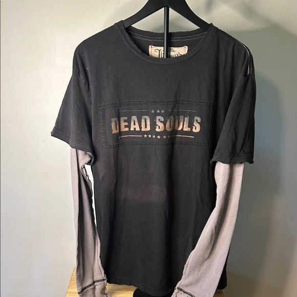 Jimmy’s Surf Co Other - Black and Gray Long Sleeve Men's Tee